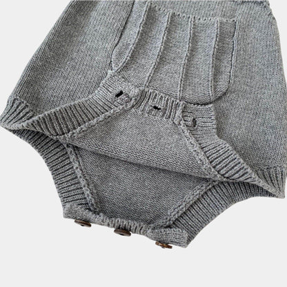 Alex Pocket Cotton Knit Romper (3m-24m)