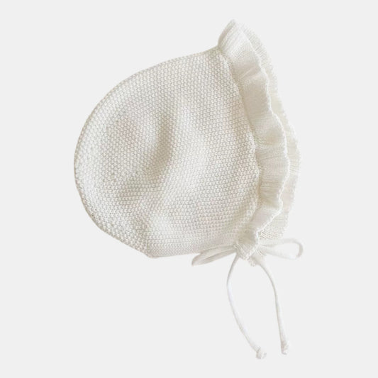 Angel Baby Knit Bonnet (0m-3yrs)