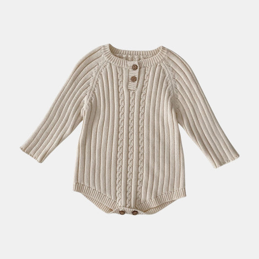 Avery Essential Cotton Knit Romper (3m-24m)