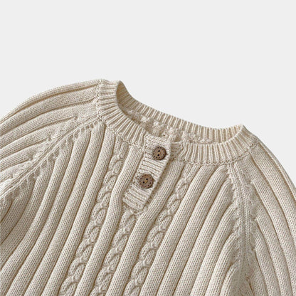 Avery Essential Cotton Knit Romper (3m-24m)