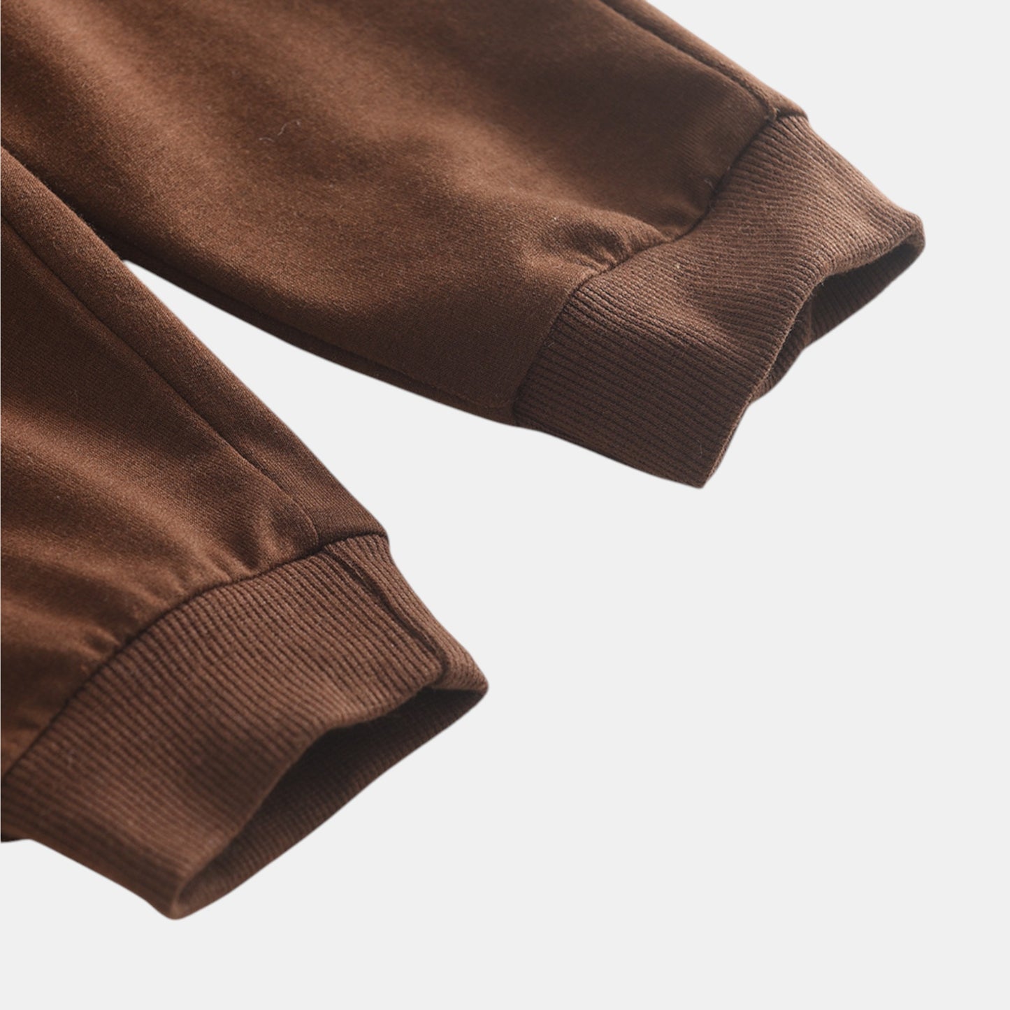Baby Besties Cotton Lounge Set, Brown (3m-3yrs)