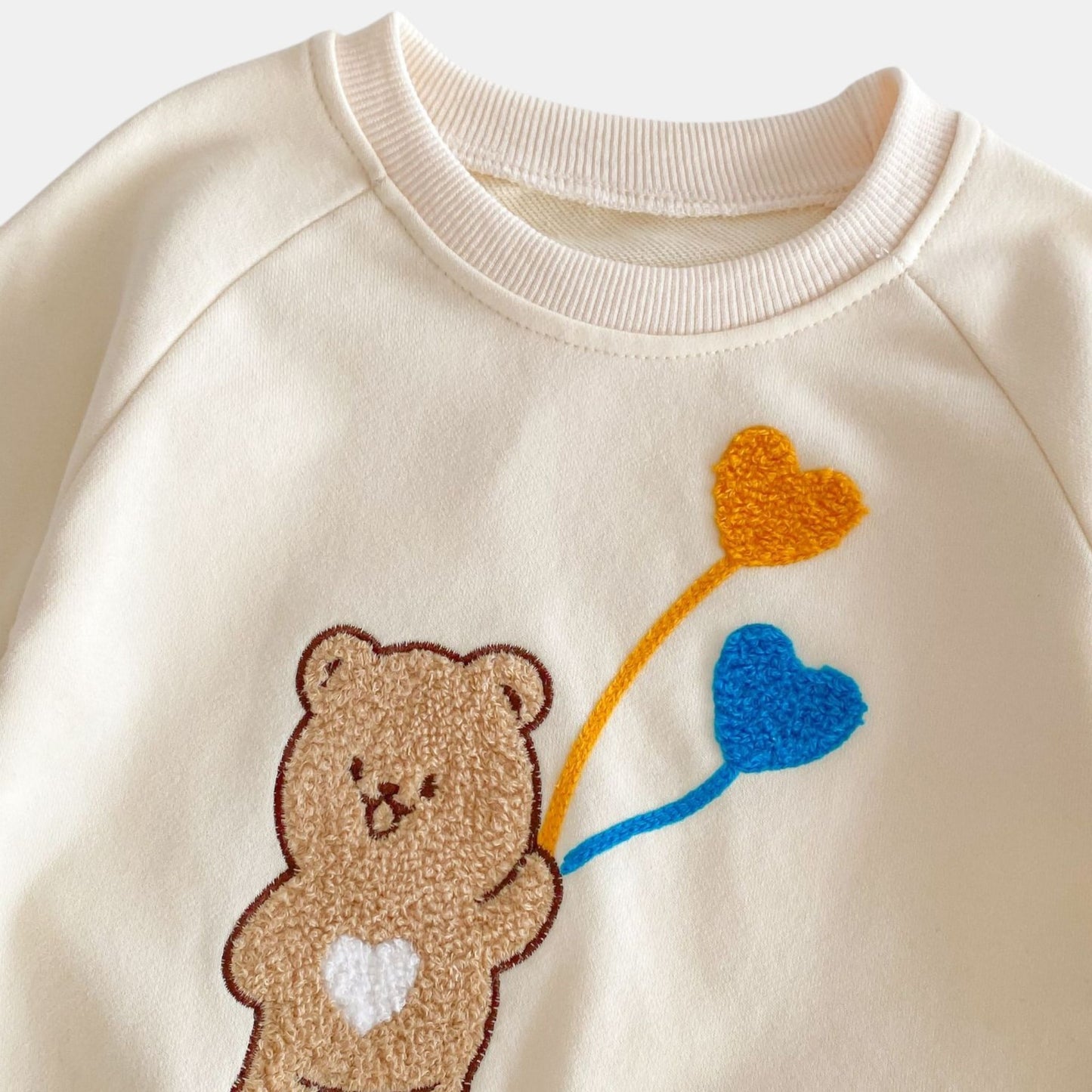 Balloon Bear Cotton Lounge Set (6m-4yrs)