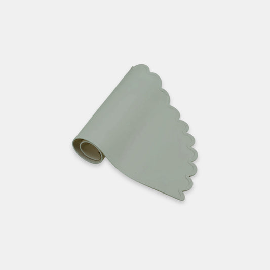 Rolled Daydream Cloud Silicone Placemat, Avocado - Bambisserie