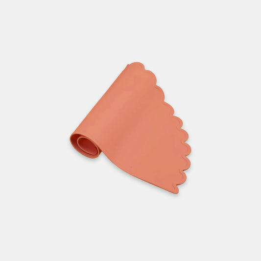 Rolled Daydream Cloud Silicone Placemat, Caramel - Bambisserie