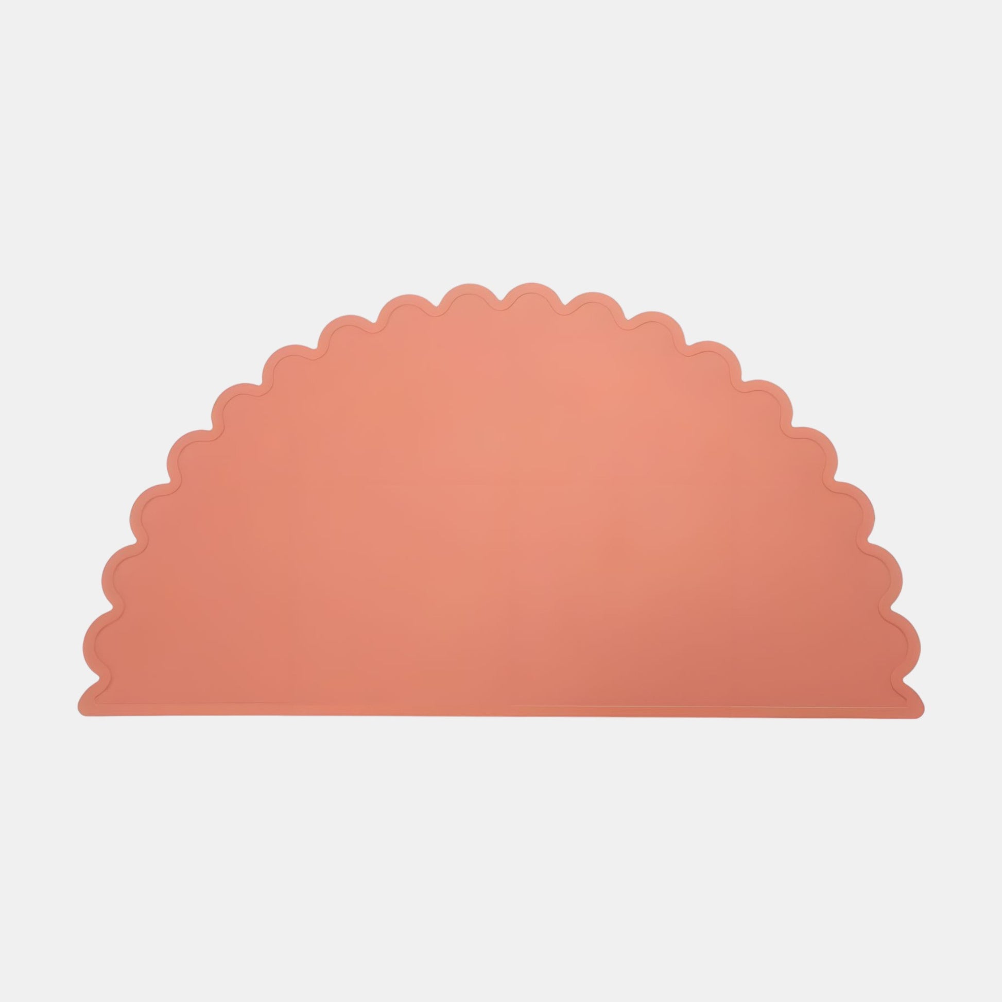Daydream Cloud Silicone Placemat, Caramel - Bambisserie