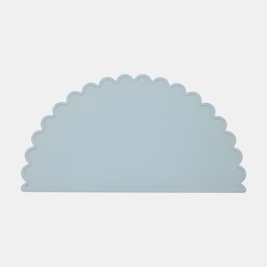 Daydream Cloud Silicone Placemat, Mist - Bambisserie
