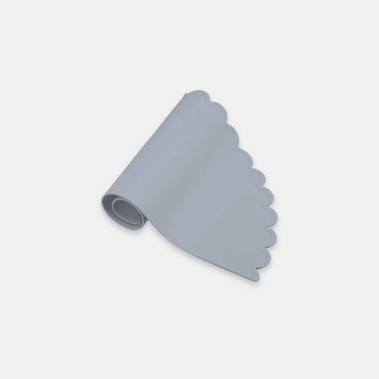 Rolled Daydream Cloud Silicone Placemat, Pebble - Bambisserie