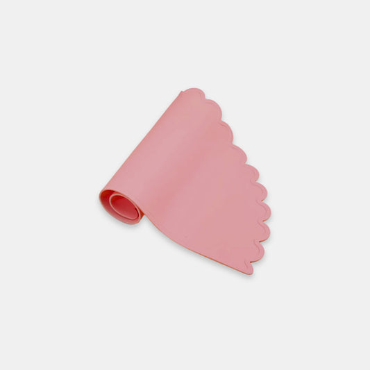 Rolled Daydream Cloud Silicone Placemat, Rose - Bambisserie