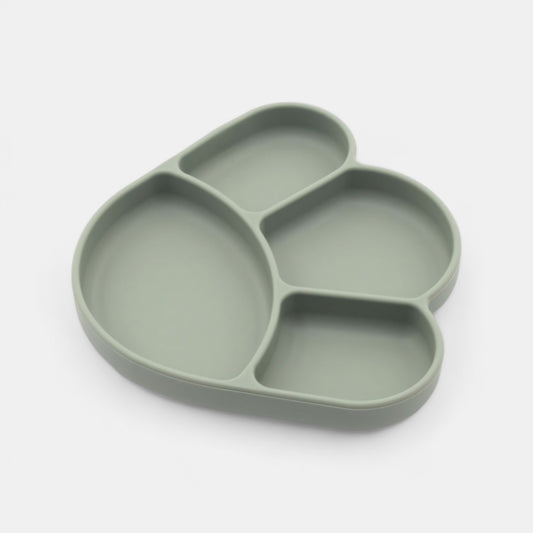 Silicone Paw Suction Plate, Avocado - Bambisserie
