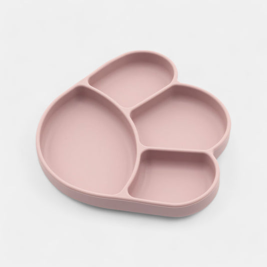 Silicone Paw Suction Plate, Blush Pink - Bambisserie