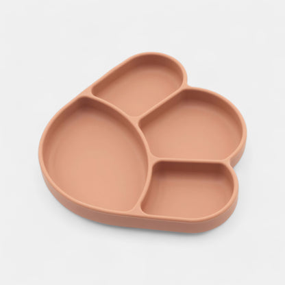 Silicone Paw Suction Plate, Carrot - Bambisserie
