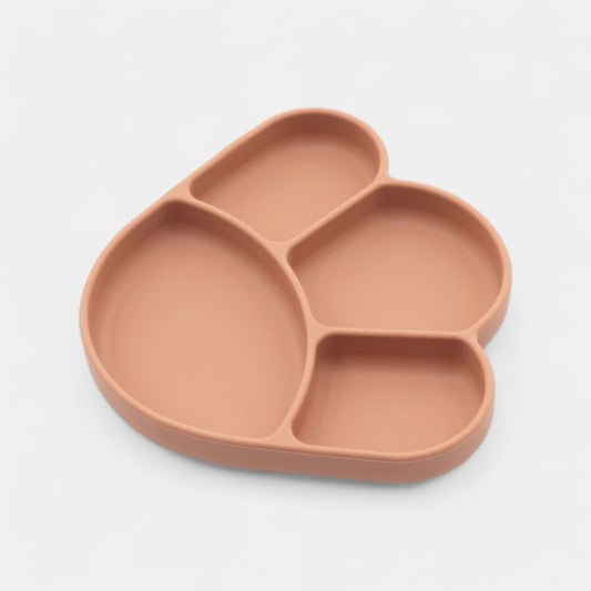 Silicone Paw Suction Plate, Carrot - Bambisserie