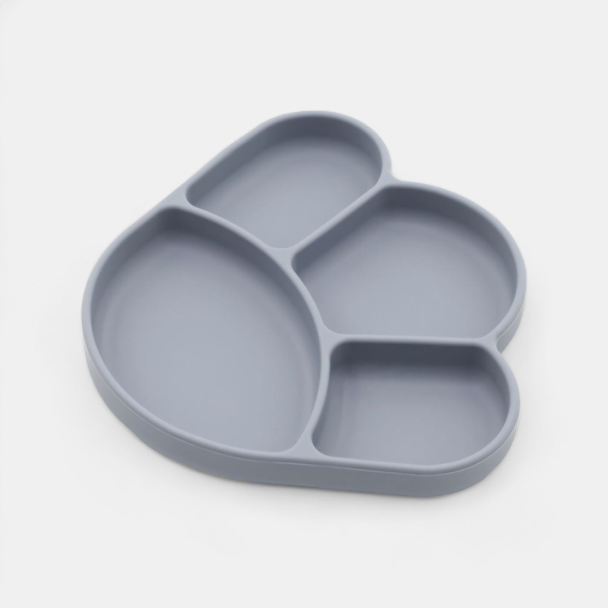 Silicone Paw Suction Plate, Pebble - Bambisserie