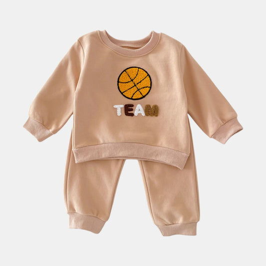 Basketball Team Cotton Lounge Set (6m-4yrs)