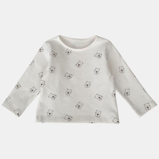Bear Waves Cotton Top (3m-3yrs)