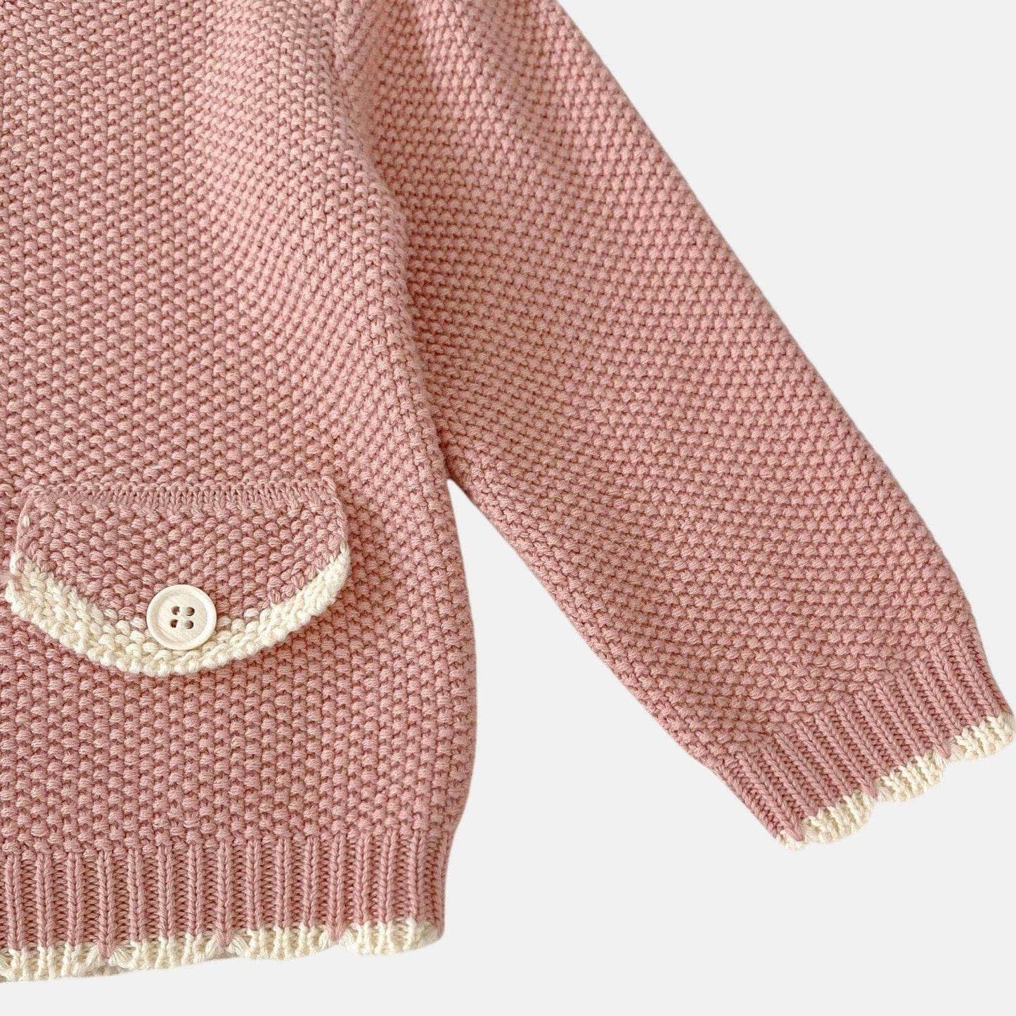 Betty Cotton Knit Cardigan (3m-3yrs)