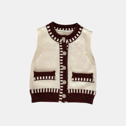 Blake Heritage Cotton Knit Vest (3m-3yrs)
