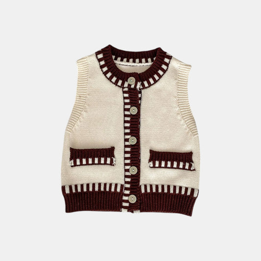 Blake Heritage Cotton Knit Vest (3m-3yrs)