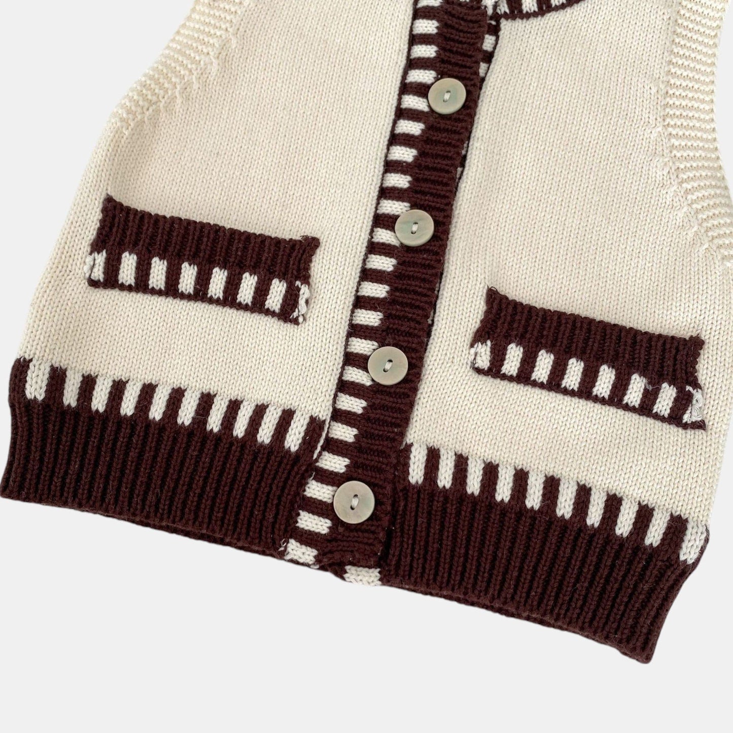 Blake Heritage Cotton Knit Vest (3m-3yrs)