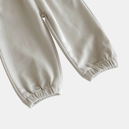 Blossom Bunny Cotton Lounge Set - Cream/Grey (6m-4yrs)