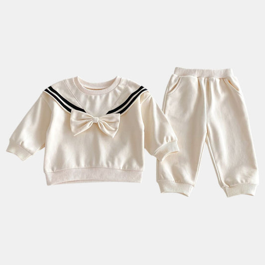 Bow Academy Cotton Lounge Set (6m-4yrs)