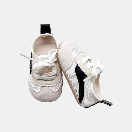 Breathable Mesh Baby Sneakers, Black (11-13cm)
