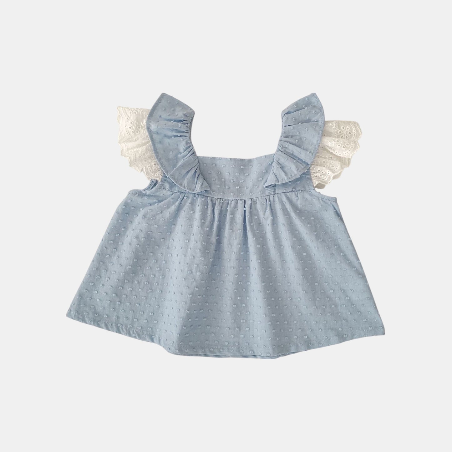 Bree Cotton Swiss Dot Set (6m-4yrs)