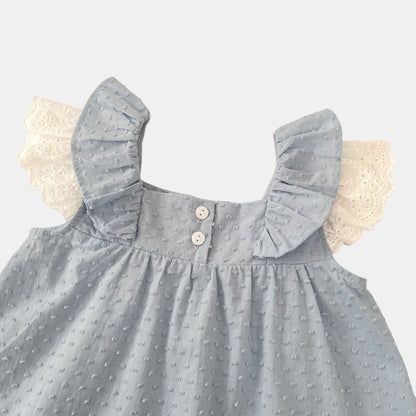 Bree Cotton Swiss Dot Set (6m-4yrs)