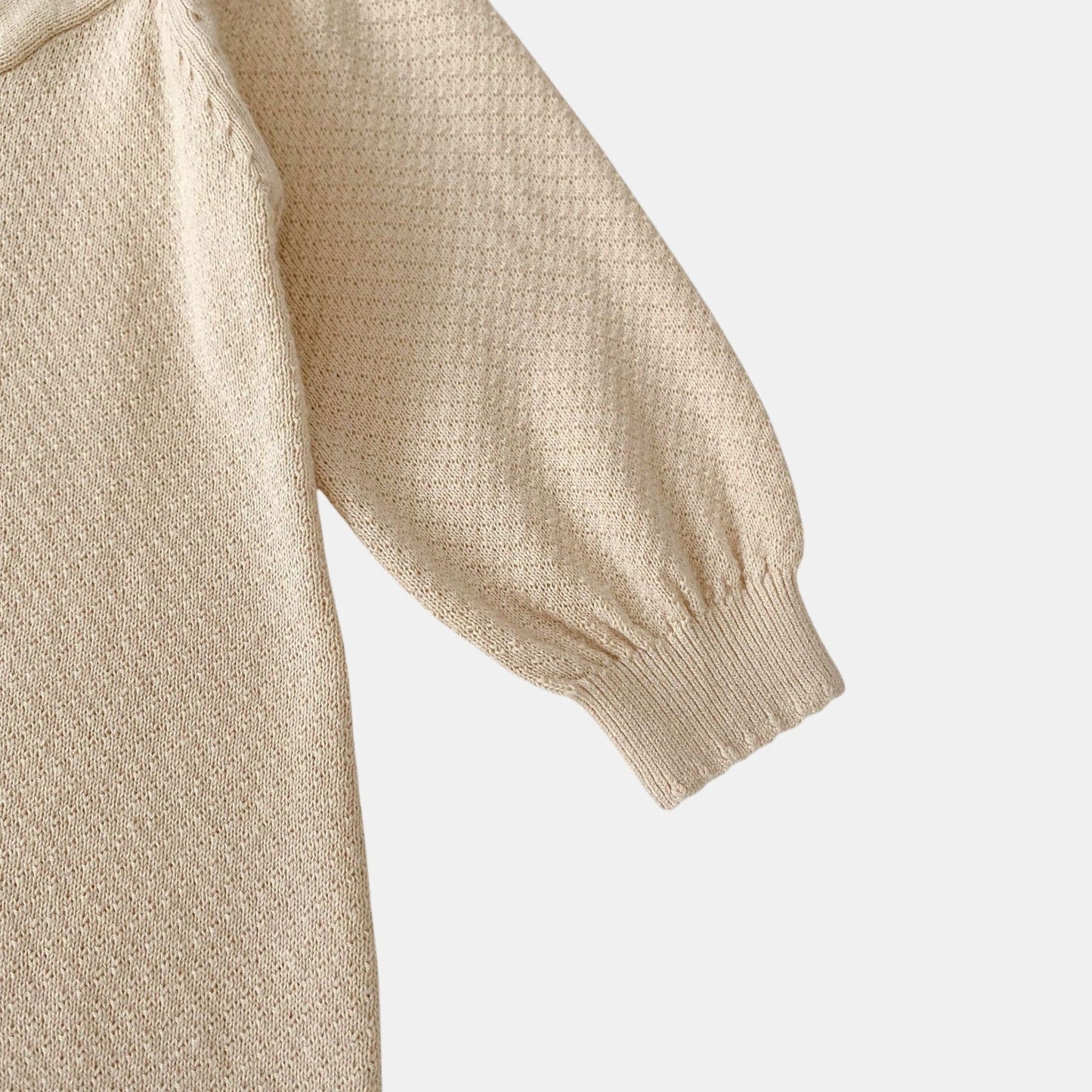Bria Embroidered Cotton Knit Romper (3m-24m)