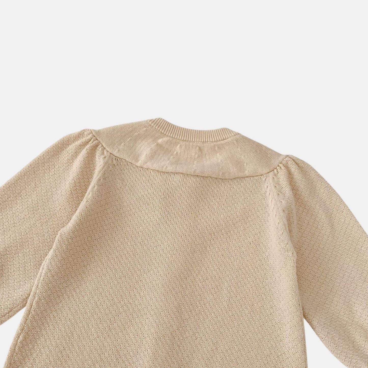 Bria Embroidered Cotton Knit Romper (3m-24m)