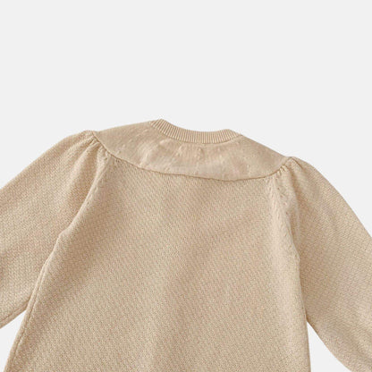 Bria Embroidered Cotton Knit Romper (3m-24m)
