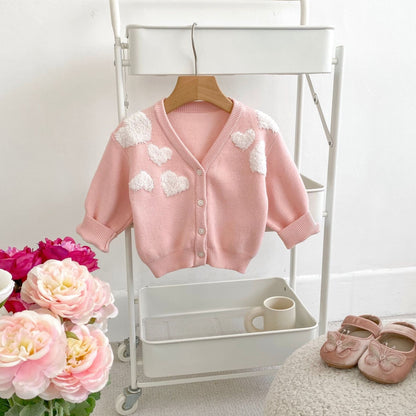 Cari Love Cotton Knit Cardigan (3m-3yrs)