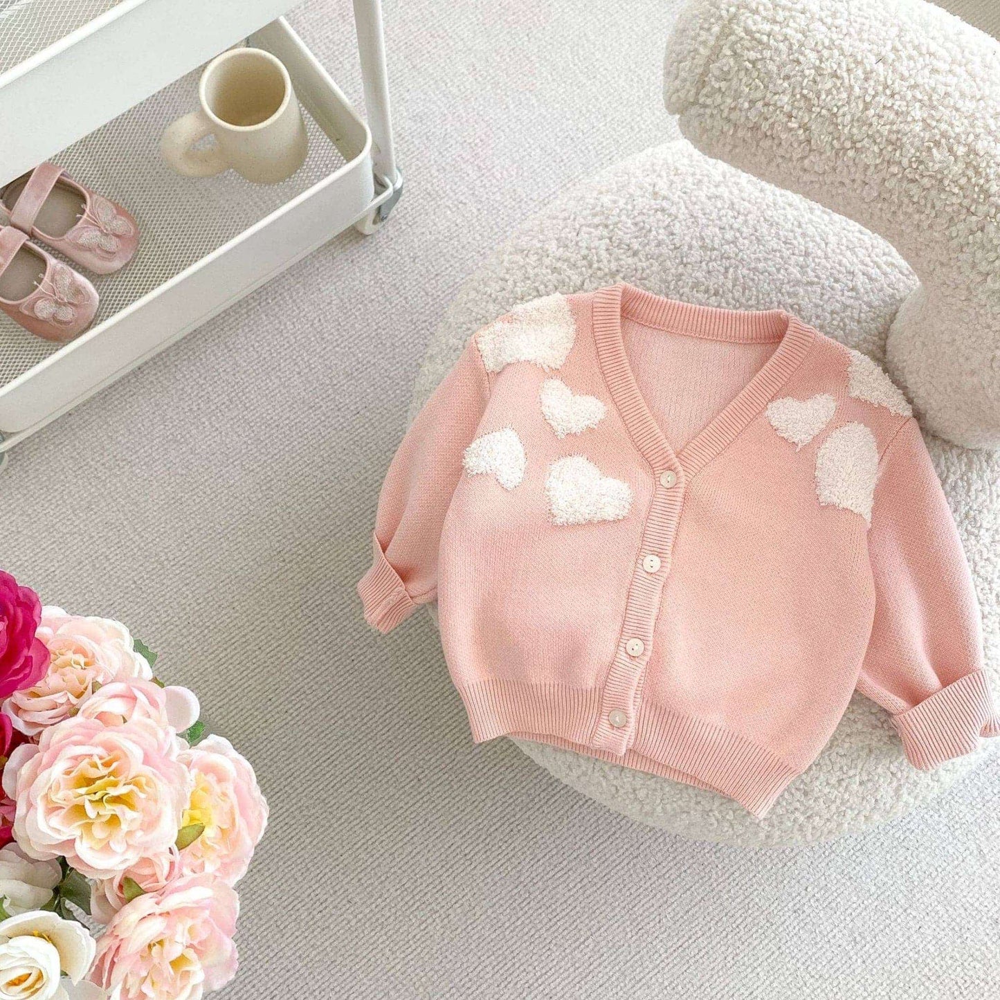 Cari Love Cotton Knit Cardigan (3m-3yrs)