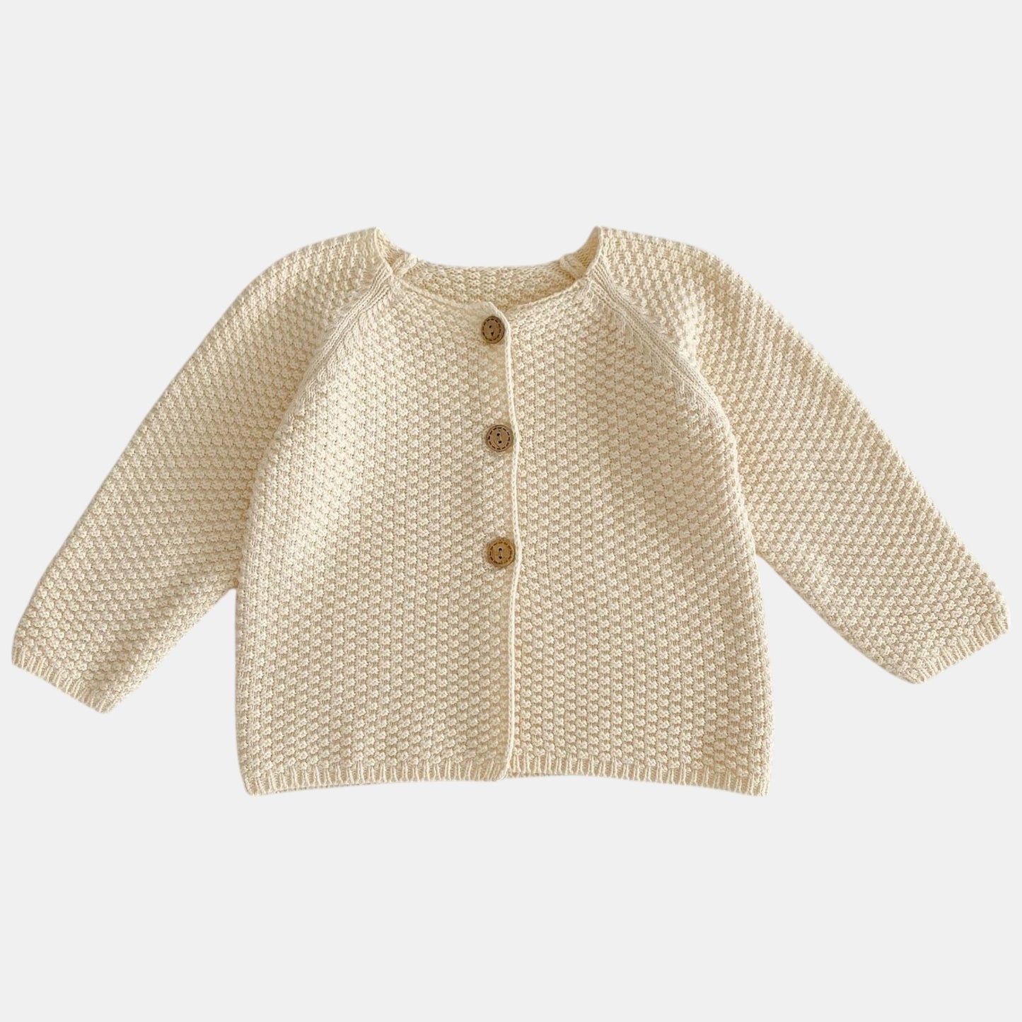 Casey Essential Cotton Knit Cardigan (3m-3yrs)