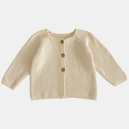 Casey Essential Cotton Knit Cardigan (3m-3yrs)