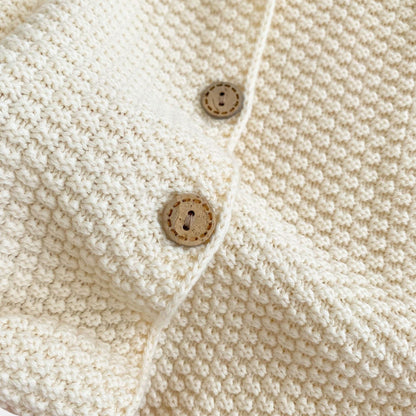 Casey Essential Cotton Knit Cardigan (3m-3yrs)