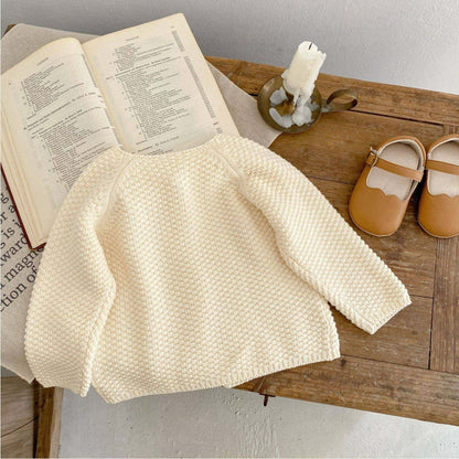 Casey Essential Cotton Knit Cardigan (3m-3yrs)