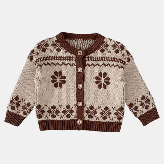 Cedar Trail Cotton Knit Cardigan (3m-3yrs)