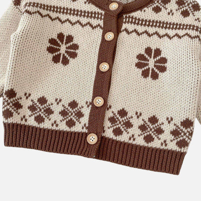 Cedar Trail Cotton Knit Cardigan (3m-3yrs)