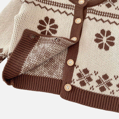 Cedar Trail Cotton Knit Cardigan (3m-3yrs)