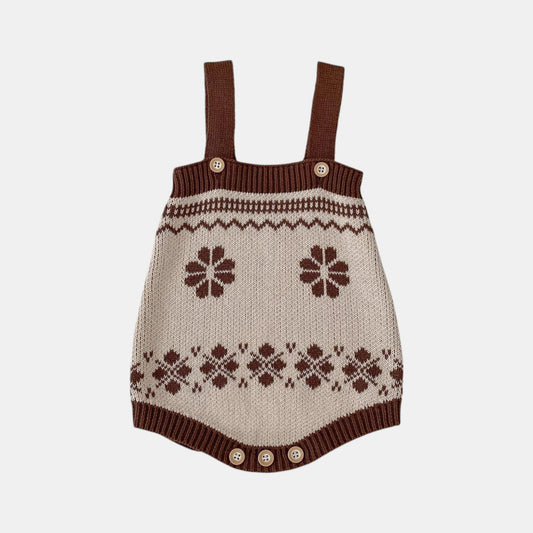 Cedar Trail Cotton Knit Romper (3m-3yrs)