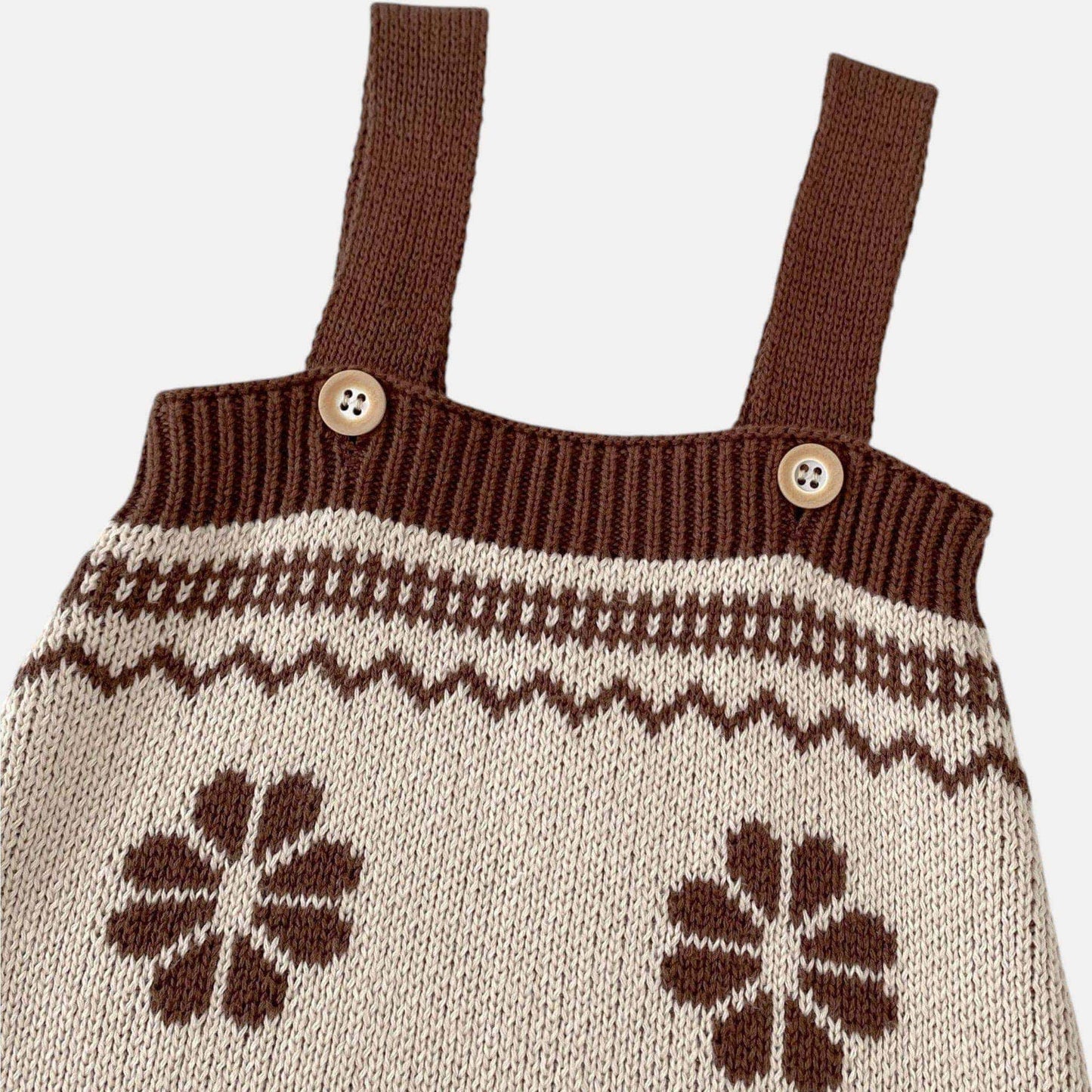 Cedar Trail Cotton Knit Romper (3m-3yrs)
