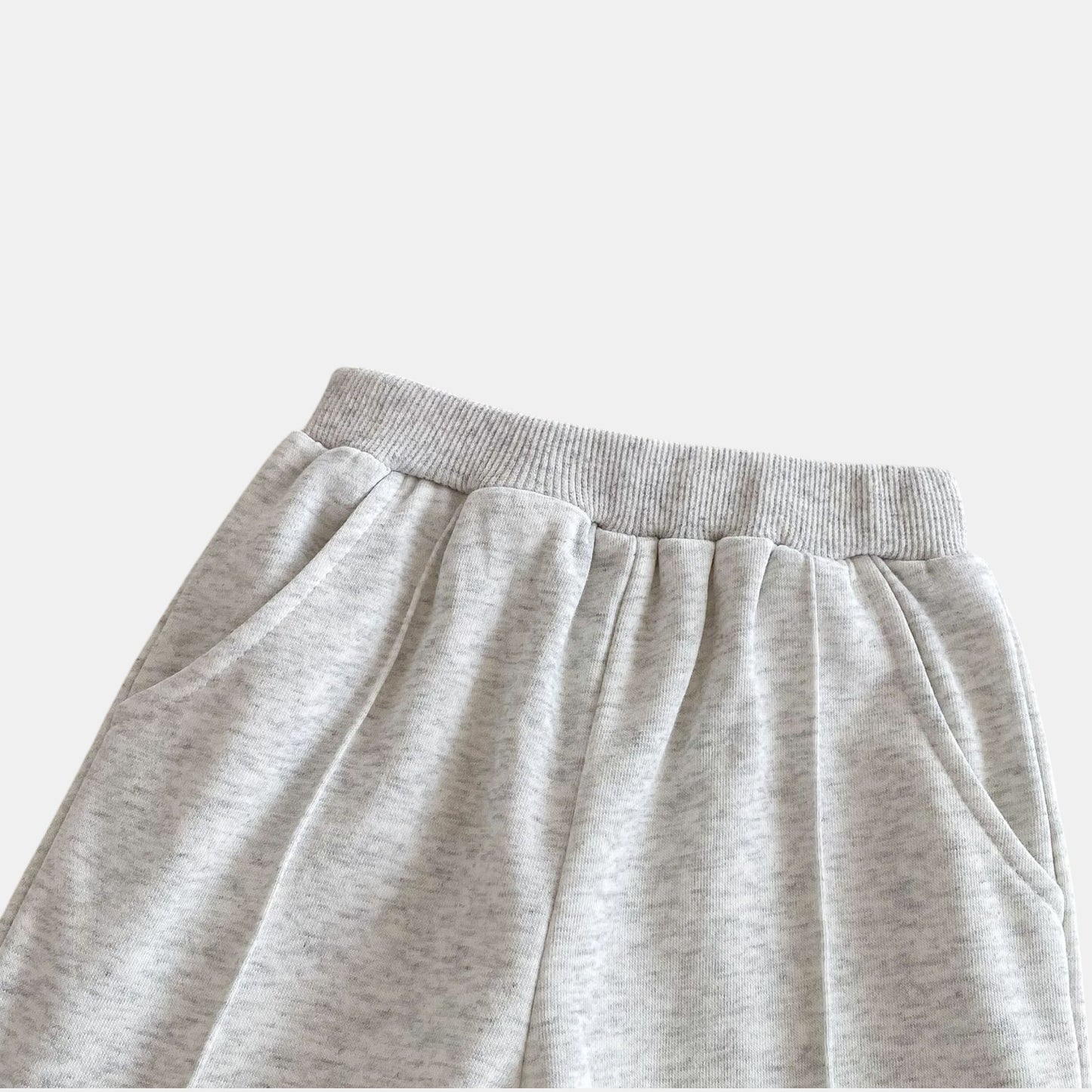 Cheeky Bear Cotton Hoodie Set, Grey (6m-4yrs)