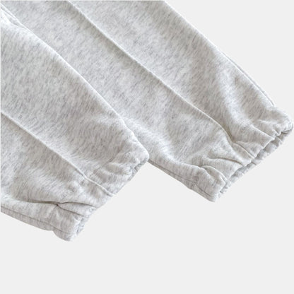 Cheeky Bear Cotton Hoodie Set, Grey (6m-4yrs)