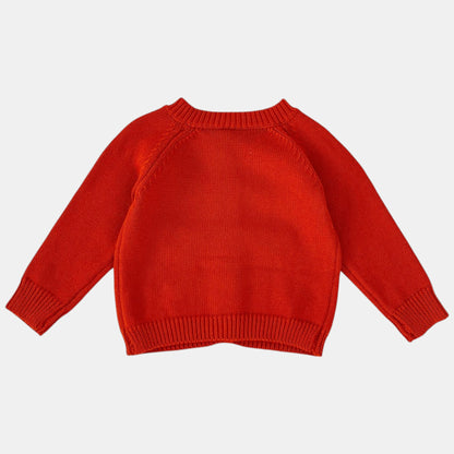 Cherish Heart Cotton Knit Cardigan (3m-3yrs)