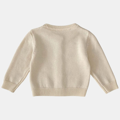 Cherry Bonbon Cotton Knit Cardigan (3m-3yrs)