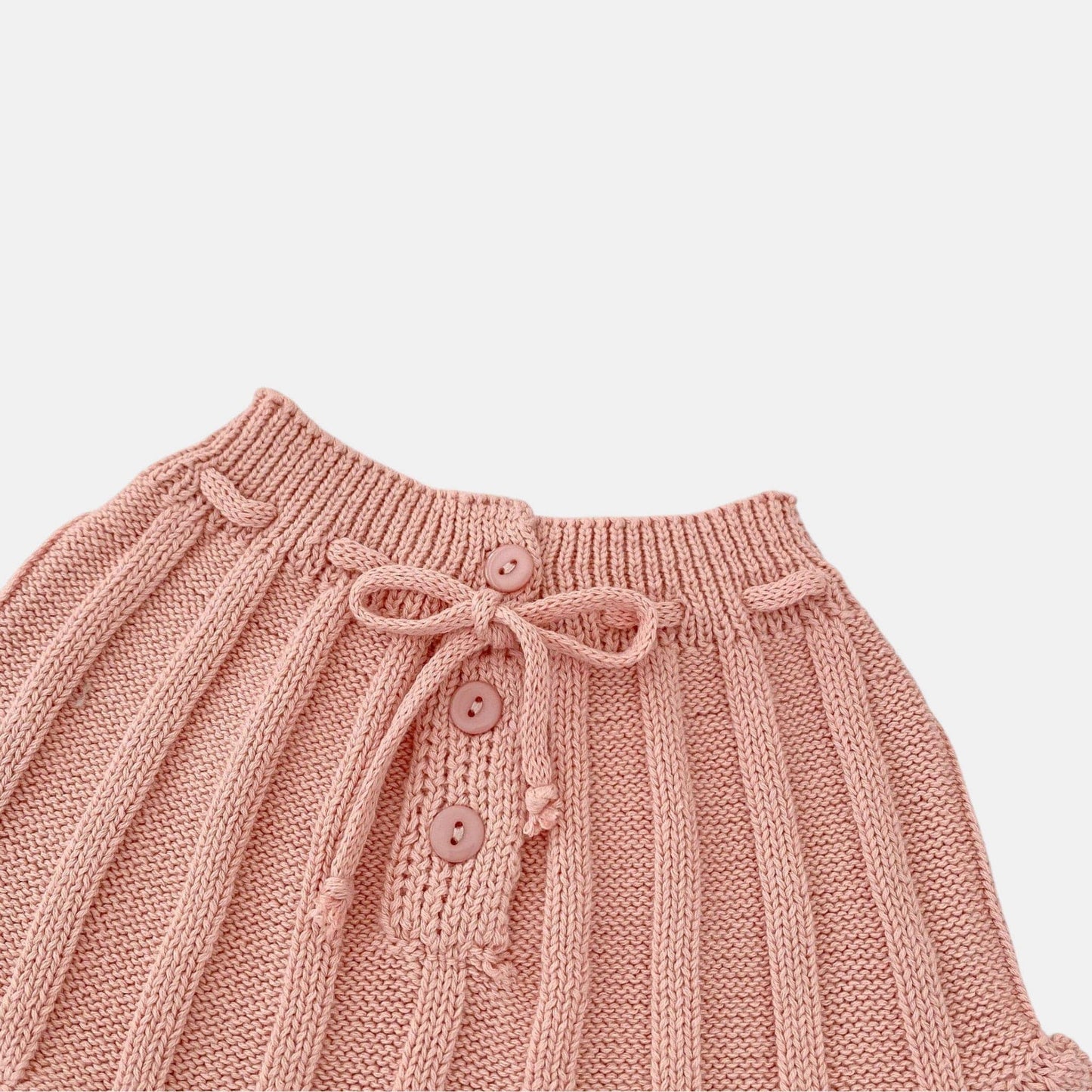 Chloe Pom Cotton Knit Set (3m-3yrs)