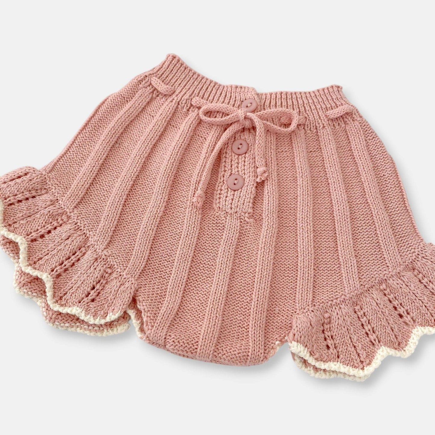 Chloe Pom Cotton Knit Set (3m-3yrs)