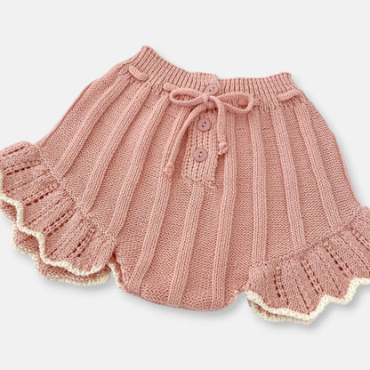 Chloe Pom Cotton Knit Set (3m-3yrs)