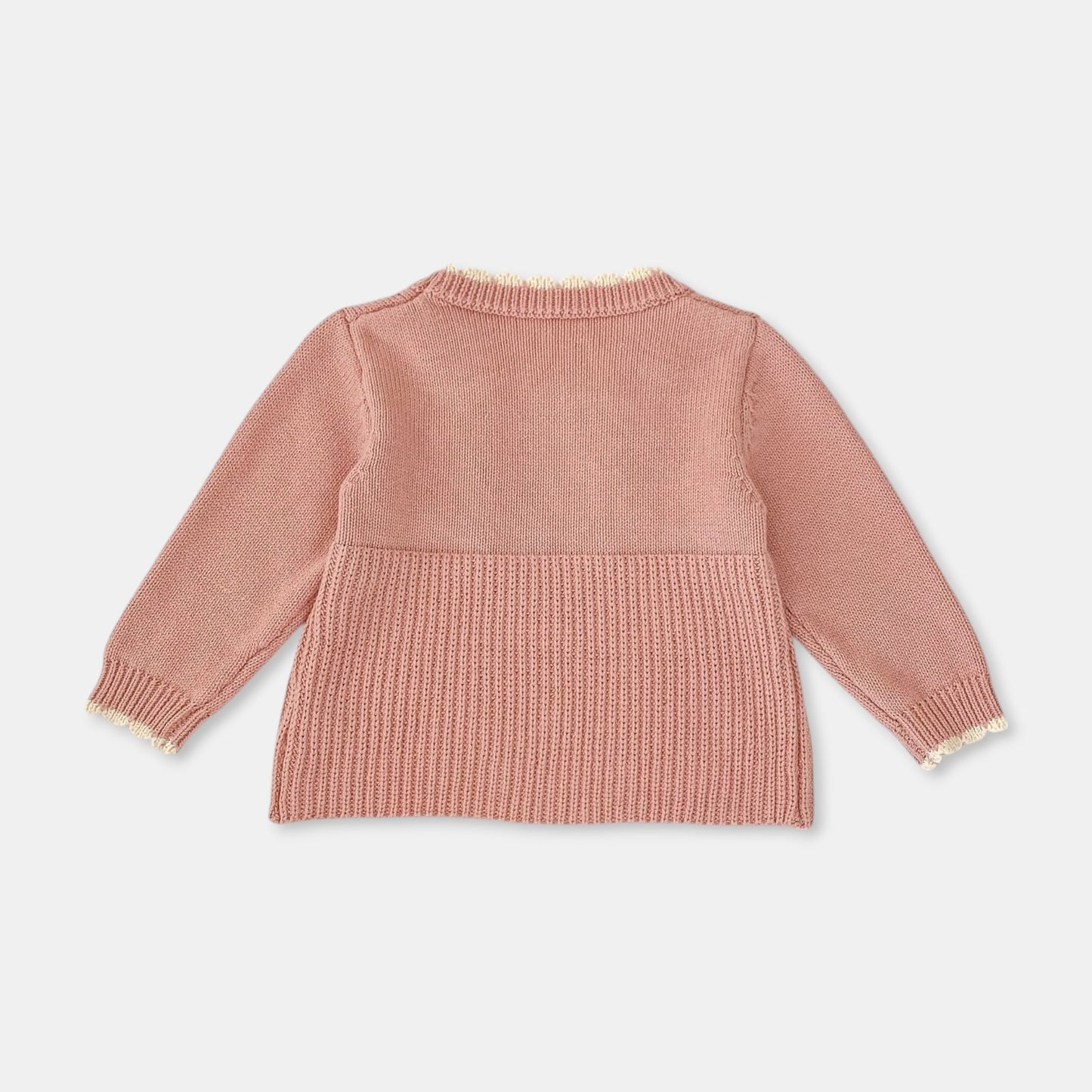 Chloe Pom Cotton Knit Set (3m-3yrs)
